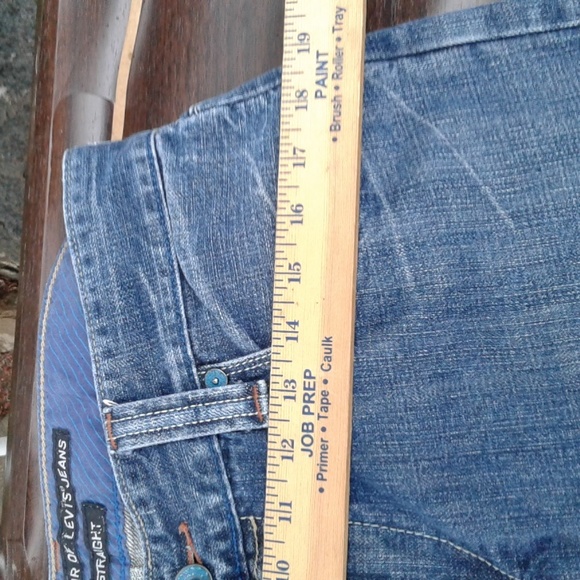 Levi Strauss distressed blue 34-32 - Picture 12 of 13